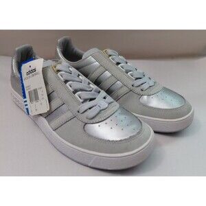 NWOB Adidas Adicolor Low Braille Consortium Silver Sneakers Men's Size 8 w/COA